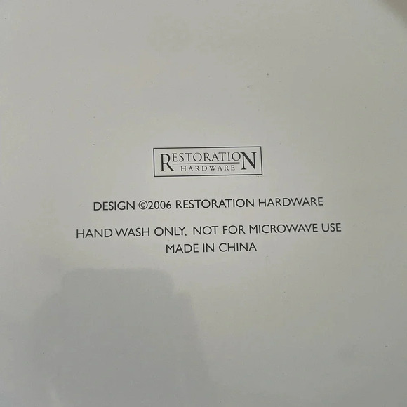 Restoration Hardware 10” Retro Metal Circus Theme Plates With Container and Lid - Picture 2 of 11